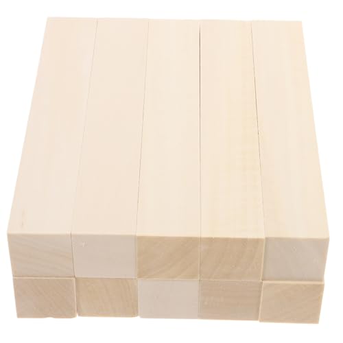 OSALADI 10 Stück Aus Lindenholz Geschnitzte Holzblöcke Holzklötze Basteldübel Bastelstöcke Aus Holz Geschnitztes Holztier Holzquadrate Stangen Aus Balsaholz Holzstäbchen Beige OSALADI 10 Stück Aus Lindenholz Geschnitzte Holzblöcke Holzklötze Basteldübel Bastelstöcke Aus Holz Geschnitztes Holztier Holzquadrate Stangen Aus Balsaholz Holzstäbchen Beige von OSALADI
