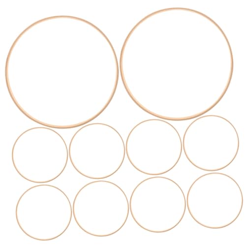 OSALADI 10 Stück Bambus Hoops Runder für DIY Handwerksprojekte für Stickerei und Hochzeitsdekorationen Vielseitige Bastelzubehörteile OSALADI 10 Stück Bambus Hoops Runder für DIY Handwerksprojekte für Stickerei und Hochzeitsdekorationen Vielseitige Bastelzubehörteile von OSALADI