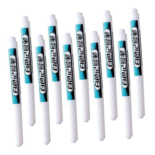 OSALADI 10 Stück Baumarkierung Tischlerstift für den Bau Markierstifte mit tiefem Loch Ministifte für Abzeichen Marker für Holzarbeiten Baustift Tieflochstifte Plastik Weiß OSALADI 10 Stück Baumarkierung Tischlerstift für den Bau Markierstifte mit tiefem Loch Ministifte für Abzeichen Marker für Holzarbeiten Baustift Tieflochstifte Plastik Weiß von OSALADI