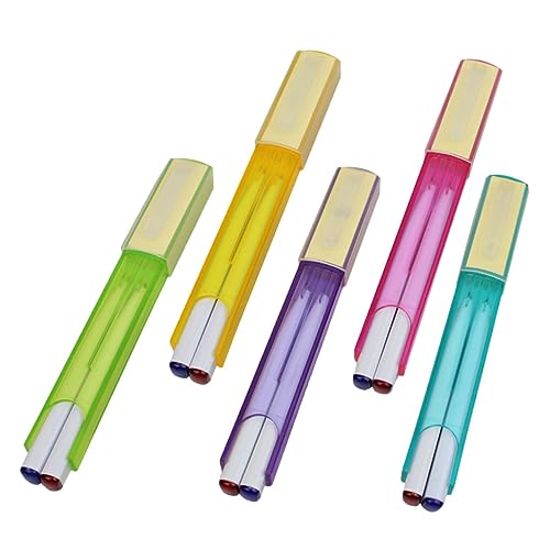 OSALADI 10 Stück Bunte Kugelschreiber Zweifarbige Business Stifte für Kreatives Schreiben Zeichnen und Bürobedarf für Studenten und Professionelle Nutzung OSALADI 10 Stück Bunte Kugelschreiber Zweifarbige Business Stifte für Kreatives Schreiben Zeichnen und Bürobedarf für Studenten und Professionelle Nutzung von OSALADI