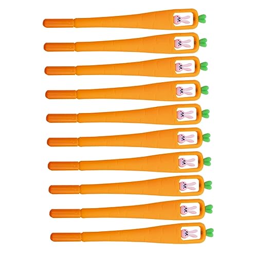 OSALADI 10 Stück Cartoon Kugelschreiber Karotten Hase Design Leichte und Robuste Stifte für Schüler Adorable Fun Roller Pens für Kreatives Schreiben OSALADI 10 Stück Cartoon Kugelschreiber Karotten Hase Design Leichte und Robuste Stifte für Schüler Adorable Fun Roller Pens für Kreatives Schreiben von OSALADI