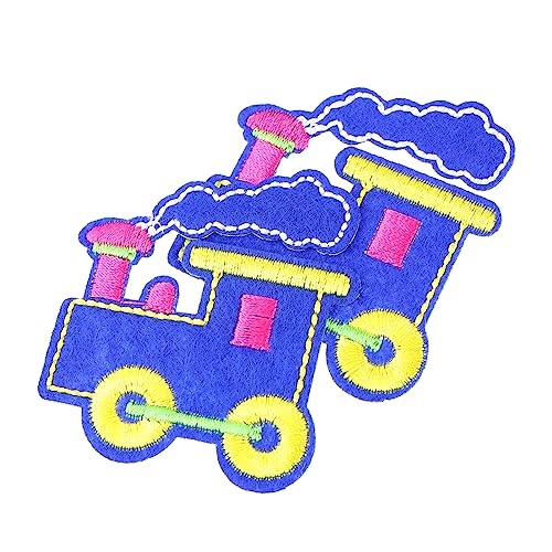 OSALADI 10 Stück Cartoon Zug Patches Lustige Gestickte Aufnäher für Kleidung zum Bügeln oder Nähen zum Dekorieren und Reparieren von Textilien OSALADI 10 Stück Cartoon Zug Patches Lustige Gestickte Aufnäher für Kleidung zum Bügeln oder Nähen zum Dekorieren und Reparieren von Textilien von OSALADI