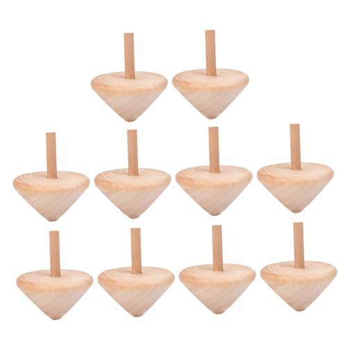 OSALADI 10 Stück DIY Holzgyroskope zum Malen Unlackierte für Kreative Bastelstunden und Handwerkliche Aktivitäten Hand Augen Koordination für Gemeinsamen Spaß OSALADI 10 Stück DIY Holzgyroskope zum Malen Unlackierte für Kreative Bastelstunden und Handwerkliche Aktivitäten Hand Augen Koordination für Gemeinsamen Spaß von OSALADI
