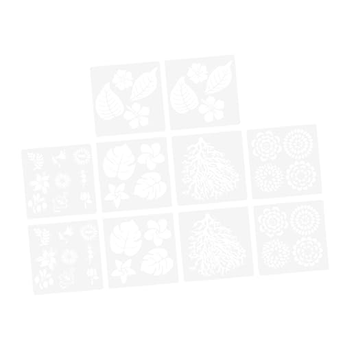 OSALADI 10 Stück Diy Malvorlagen Wandmalerei Schablonen Wiederverwendbare Designs für Scrapbooking Kartenherstellung Wanddekoration und Papierkunst für Kreative Projekte OSALADI 10 Stück Diy Malvorlagen Wandmalerei Schablonen Wiederverwendbare Designs für Scrapbooking Kartenherstellung Wanddekoration und Papierkunst für Kreative Projekte von OSALADI
