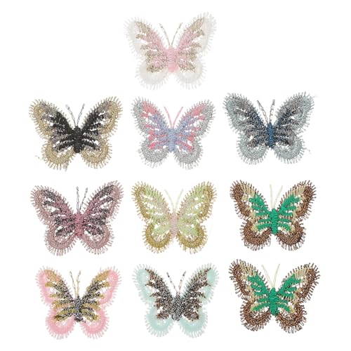 OSALADI 10 Stück Diy Stickerei Patches Einzigartige Applikationen für Kleidung Vintage zum Aufnähen für Styles und Reparaturen OSALADI 10 Stück Diy Stickerei Patches Einzigartige Applikationen für Kleidung Vintage zum Aufnähen für Styles und Reparaturen von OSALADI