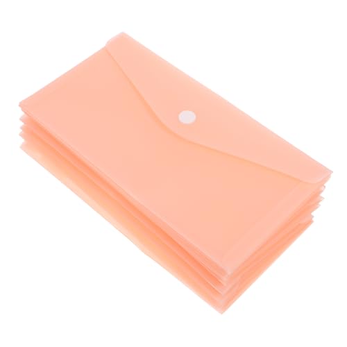 OSALADI 10 Stück Dokumententasche mit Schnappverschluss Dokumentenmappen mit Verschluss Plastikumschlagmappe Plastikordner mit Taste Aktentaschen für die Schule Office Ordner Rosa OSALADI 10 Stück Dokumententasche mit Schnappverschluss Dokumentenmappen mit Verschluss Plastikumschlagmappe Plastikordner mit Taste Aktentaschen für die Schule Office Ordner Rosa von OSALADI
