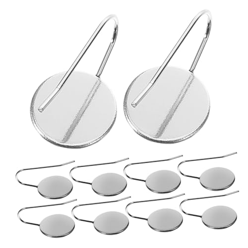 OSALADI 10 Stück Einfassungen für die Schmuckherstellung Anhänger Tabletts DIY -Schmuck Diamantglasur für die Schmuckherstellung DIY Schmuck Lünette Tablett Ohrhaken Silver OSALADI 10 Stück Einfassungen für die Schmuckherstellung Anhänger Tabletts DIY -Schmuck Diamantglasur für die Schmuckherstellung DIY Schmuck Lünette Tablett Ohrhaken Silver von OSALADI