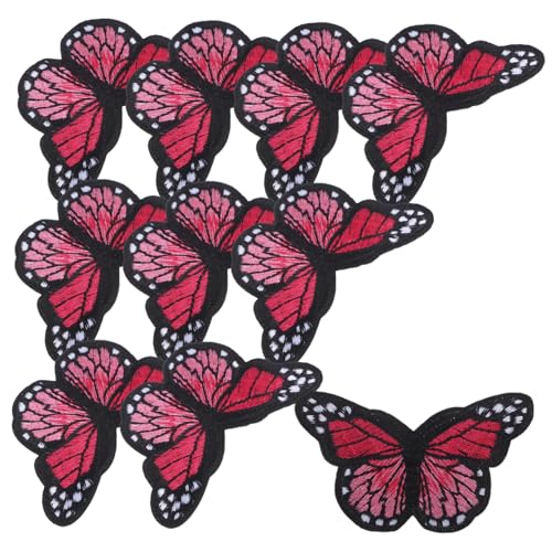 OSALADI 10 Stück Große Schmetterling Applikationen zum Aufnähen Bestickte Stoffpatches Diy Kleidung für Jeans Rucksäcke Jacken Langlebige Farbintensive Motive für Kreative Handarbeiten OSALADI 10 Stück Große Schmetterling Applikationen zum Aufnähen Bestickte Stoffpatches Diy Kleidung für Jeans Rucksäcke Jacken Langlebige Farbintensive Motive für Kreative Handarbeiten von OSALADI