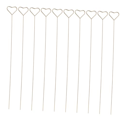 OSALADI 10 Stück Herzförmige Metall Kartenhalter für Blumenarrangements Praktische Tischkartenhalter für Hochzeit Party und Dekoration Einfach zu Verwenden und Vielseitig Einsetzbar OSALADI 10 Stück Herzförmige Metall Kartenhalter für Blumenarrangements Praktische Tischkartenhalter für Hochzeit Party und Dekoration Einfach zu Verwenden und Vielseitig Einsetzbar von OSALADI