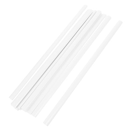 OSALADI 10 Stück Informationsbuchmappe Gleiten Diaordner Für Bücher Gleitgriffklammern Ordner Für Dokumentenbindung Buch Dia Binder Bindestangen-clips Folienordner Mit Loch Weiß Plastik von OSALADI