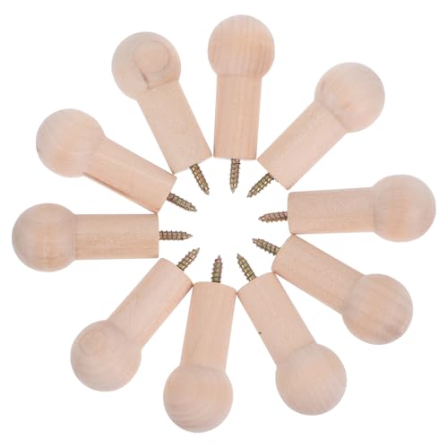 OSALADI 10 Stück Kleiderhaken Aus Holz Kleiderbügelhaken Handtuchhaken Für Badezimmer Über Der Tür Handtuchhaken Dekorative Türhänger Diverse Organizer Türornament Kleiderständer OSALADI 10 Stück Kleiderhaken Aus Holz Kleiderbügelhaken Handtuchhaken Für Badezimmer Über Der Tür Handtuchhaken Dekorative Türhänger Diverse Organizer Türornament Kleiderständer von OSALADI