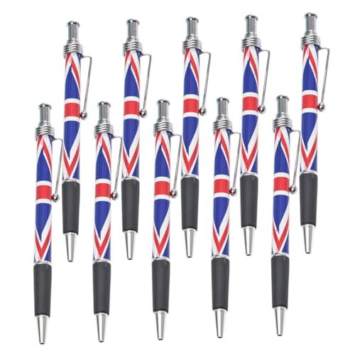 OSALADI 10 Stück Kugelschreiber Mit Flagge Patriotische Stifte Glatter Kugelschreiber Büro Stift Home-office-stift Patriotischer Stift Tintenstift Komfortabler Griffstift Plastik OSALADI 10 Stück Kugelschreiber Mit Flagge Patriotische Stifte Glatter Kugelschreiber Büro Stift Home-office-stift Patriotischer Stift Tintenstift Komfortabler Griffstift Plastik von OSALADI
