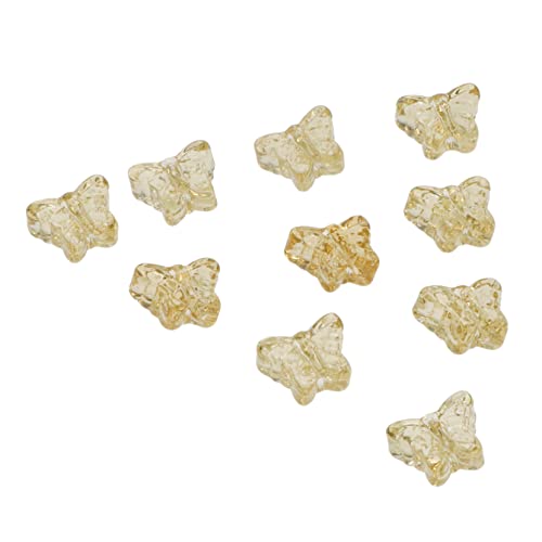 OSALADI 10 Stück Leuchtende Glasperlen für Diy Schmuckherstellung Nachtleuchtende Spacer Charms zum Auffädeln und Basteln von Individuellen Accessoires von OSALADI
