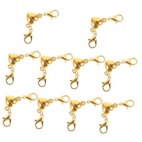 OSALADI 10 Stück Magnetverschlüsse für Schmuck Herzförmige Magnetverschlüsse für und Armbänder Diy Schmuckverbindungen Einfach zu Bedienen für Kreative Projekte OSALADI 10 Stück Magnetverschlüsse für Schmuck Herzförmige Magnetverschlüsse für und Armbänder Diy Schmuckverbindungen Einfach zu Bedienen für Kreative Projekte von OSALADI