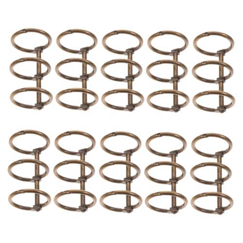OSALADI 10 Stück Metallschnalle Sammelalbum Lockeres Blatt Verschlüsse Clips Schlüssel Bunt Ring Bindemittel Aktenordner Schnappen Schreibwaren Aus Metall Legierung Brown OSALADI 10 Stück Metallschnalle Sammelalbum Lockeres Blatt Verschlüsse Clips Schlüssel Bunt Ring Bindemittel Aktenordner Schnappen Schreibwaren Aus Metall Legierung Brown von OSALADI