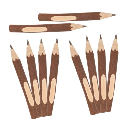 OSALADI 10 Stück Naturzweigstift Taktil Stifte Blau Multi Zum Schreiben Griff Mini Klein Feine Kugelschreiber Handgefertigter Kugelschreiber Süße Kugelschreiber Holz von OSALADI