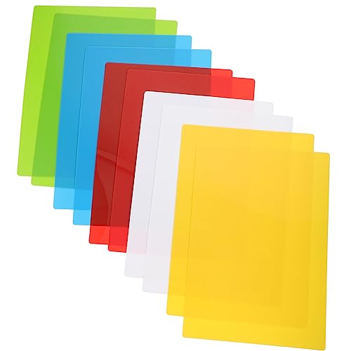 OSALADI 10 Stück Notiz-karte Karteikarten Mehrfarbige Leere Wortkarten Studieren Flashcard Grüße Stichwort Farbiger Index Lernkarten Kartenrohlinge Cue -karten Gruß Pvc von OSALADI