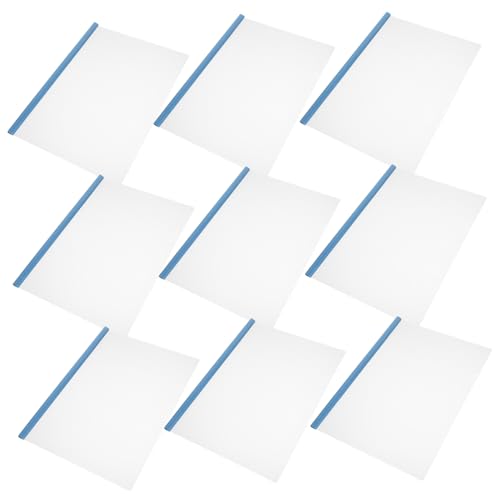 OSALADI 10 Stück Ordnerbuch Cover Dokumentieren Abdeckung Clips Unterlagen Büro Schule Gleiten Berichtshüllen Mit Schiebestange Aktenordner Projektordner Blue Plastik OSALADI 10 Stück Ordnerbuch Cover Dokumentieren Abdeckung Clips Unterlagen Büro Schule Gleiten Berichtshüllen Mit Schiebestange Aktenordner Projektordner Blue Plastik von OSALADI