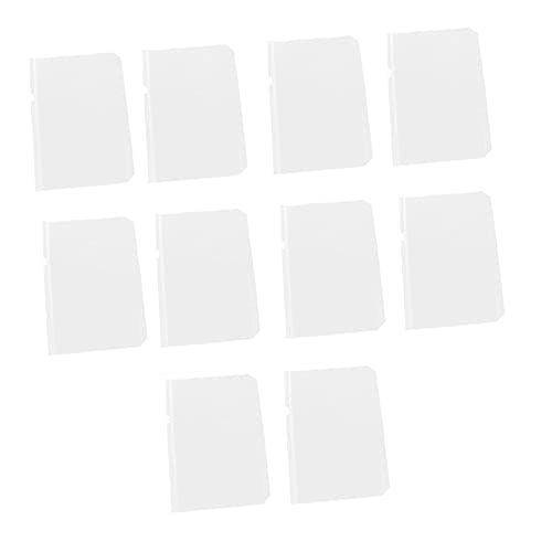 OSALADI 10 Stück Reißverschlusstaschen Transparent Dokumentenmappe für Büro Reisen Zuhause Wasserdichte Aufbewahrungstaschen aus PVC Klare Ordner für Einfache Sichtbarkeit OSALADI 10 Stück Reißverschlusstaschen Transparent Dokumentenmappe für Büro Reisen Zuhause Wasserdichte Aufbewahrungstaschen aus PVC Klare Ordner für Einfache Sichtbarkeit von OSALADI