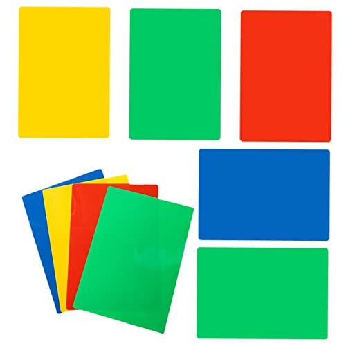 OSALADI 10 Stück Schreibtafel Wiederverwendbare Schreibplatten für Schüler und Büro Praktische und Tragbare Zeichenbretter Zufälligen Farben für Schule Konferenzen und von OSALADI