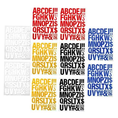 OSALADI 10 Stück Teiliges A-z aus Robustem Vinyl Farbige Patches für Kleidung Rucksäcke und Hüte Langlebig Waschbeständig Schnelle DIY Textilverzierung OSALADI 10 Stück Teiliges A-z aus Robustem Vinyl Farbige Patches für Kleidung Rucksäcke und Hüte Langlebig Waschbeständig Schnelle DIY Textilverzierung von OSALADI