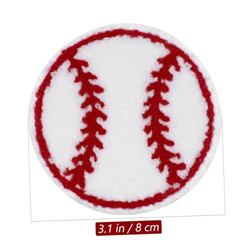 OSALADI 10 Stück Teiliges Bestickte Baseball Stoffaufnäher Kompakte Verschleißfeste Applikationen zum Aufnähen und Aufbügeln Kleidung Jeans Taschen für DIY bekleidungszubehör OSALADI 10 Stück Teiliges Bestickte Baseball Stoffaufnäher Kompakte Verschleißfeste Applikationen zum Aufnähen und Aufbügeln Kleidung Jeans Taschen für DIY bekleidungszubehör von OSALADI