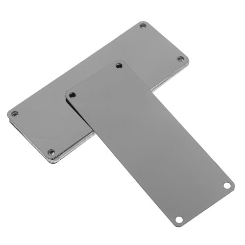 OSALADI 10 Stück Teiliges Blanko Edelstahl Namensschilder mit Löchern Vielseitige Metall Typenschilder für DIY Gravur Personalisierbare Tür und Wandbeschilderung Geeignet für Hotels Cafés OSALADI 10 Stück Teiliges Blanko Edelstahl Namensschilder mit Löchern Vielseitige Metall Typenschilder für DIY Gravur Personalisierbare Tür und Wandbeschilderung Geeignet für Hotels Cafés von OSALADI