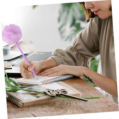 OSALADI 10 Stück Teiliges Bunte Pompon Kugelschreiber Flauschige Plüschstifte für Mädchen Kreative Dekorative Schreibstifte mit Glatter Tintenführung für Schule Büro und Zuhause OSALADI 10 Stück Teiliges Bunte Pompon Kugelschreiber Flauschige Plüschstifte für Mädchen Kreative Dekorative Schreibstifte mit Glatter Tintenführung für Schule Büro und Zuhause von OSALADI