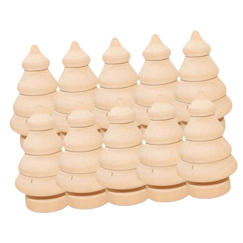 OSALADI 10 Stück Teiliges DIY Holz Weihnachtsbaum Unbemalte Holzfiguren für Kreative Bastelideen für und Familienaktivitäten Weihnachtsdeko und Fotorequisiten OSALADI 10 Stück Teiliges DIY Holz Weihnachtsbaum Unbemalte Holzfiguren für Kreative Bastelideen für und Familienaktivitäten Weihnachtsdeko und Fotorequisiten von OSALADI