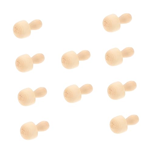 OSALADI 10 Stück Teiliges DIY Holzpilz Bastelspielzeug Unlackierte Holzfiguren zum Bemalen Handgemachte Pilzornamente Dekoration für Jungen Mädchen Kreative Freizeitgestaltung OSALADI 10 Stück Teiliges DIY Holzpilz Bastelspielzeug Unlackierte Holzfiguren zum Bemalen Handgemachte Pilzornamente Dekoration für Jungen Mädchen Kreative Freizeitgestaltung von OSALADI