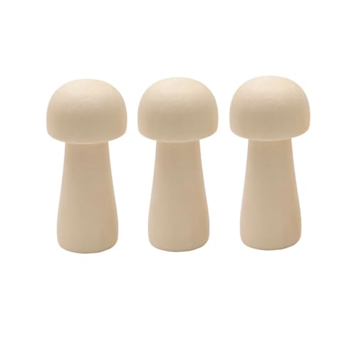 OSALADI 10 Stück Teiliges DIY Holzpilz Kopf Bastelset Unlackiertes Glattes Holzspielzeug zum Bemalen für Fantasievolles Malspaß Holzfiguren Handarbeitsspielzeug Jungen Mädchen OSALADI 10 Stück Teiliges DIY Holzpilz Kopf Bastelset Unlackiertes Glattes Holzspielzeug zum Bemalen für Fantasievolles Malspaß Holzfiguren Handarbeitsspielzeug Jungen Mädchen von OSALADI