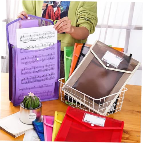 OSALADI 10 Stück Teiliges Dokumentenmappe Leichte Fächermappen mit Mehreren Fächern Praktischer Organizer für Schule Büro und Zuhause Vertikal Tragbar Langlebig Vielseitig Einsetzbar OSALADI 10 Stück Teiliges Dokumentenmappe Leichte Fächermappen mit Mehreren Fächern Praktischer Organizer für Schule Büro und Zuhause Vertikal Tragbar Langlebig Vielseitig Einsetzbar von OSALADI