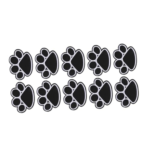 OSALADI 10 Stück Teiliges Gestickter Hundepfoten Aufnäher Selbstklebend Aufbügeln Pfotenabdruck Applikationen für Kleidung DIY Personalisierung von Jacken Taschen Hosen OSALADI 10 Stück Teiliges Gestickter Hundepfoten Aufnäher Selbstklebend Aufbügeln Pfotenabdruck Applikationen für Kleidung DIY Personalisierung von Jacken Taschen Hosen von OSALADI