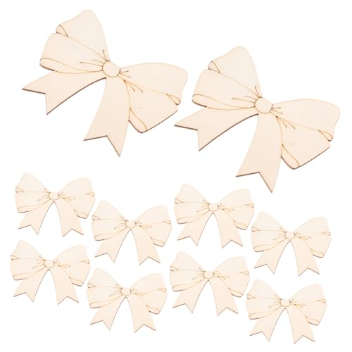 OSALADI 10 Stück Teiliges Holz Schleifen Bastelset Unbehandelte Holz Bowknot Cutouts DIY Handwerk Dekoration für Zuhause OSALADI 10 Stück Teiliges Holz Schleifen Bastelset Unbehandelte Holz Bowknot Cutouts DIY Handwerk Dekoration für Zuhause von OSALADI