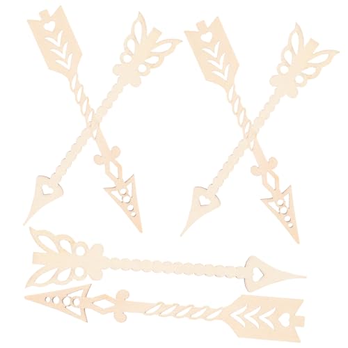 OSALADI 10 Stück Teiliges Holzpfeil ausschnitte aus Naturbelassenem Holz Glatte Kanten Vielseitig für DIY bastelprojekte Partydekoration und Wohnaccessoires Beidseitig Bemalbar Stabile OSALADI 10 Stück Teiliges Holzpfeil ausschnitte aus Naturbelassenem Holz Glatte Kanten Vielseitig für DIY bastelprojekte Partydekoration und Wohnaccessoires Beidseitig Bemalbar Stabile von OSALADI