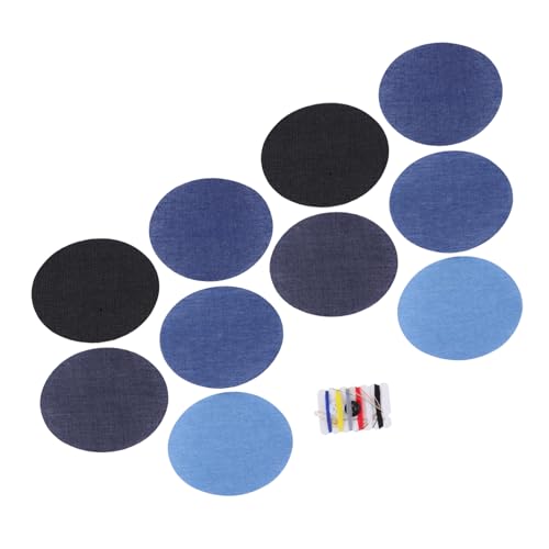 OSALADI 10 Stück Teiliges Jeans Aufbügelflicken aus Denim Ovale Baumwoll Patches zum Aufbügeln und Nähen Vielseitig für Kleidung Hüte Rucksäcke Strapazierfähig und Einfach Anzuwenden OSALADI 10 Stück Teiliges Jeans Aufbügelflicken aus Denim Ovale Baumwoll Patches zum Aufbügeln und Nähen Vielseitig für Kleidung Hüte Rucksäcke Strapazierfähig und Einfach Anzuwenden von OSALADI