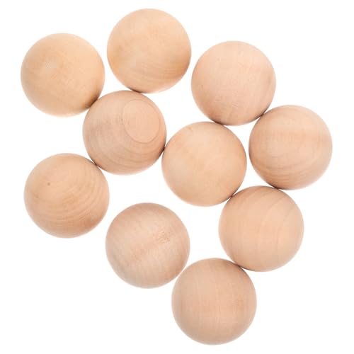 OSALADI 10 Stück Teiliges Massive Holzkugeln Ø Naturbelassen Glatte Holzperlen für DIY Bastelprojekte Solide Holzkugeln aus Naturholz für Kreative Handarbeiten und Dekoration OSALADI 10 Stück Teiliges Massive Holzkugeln Ø Naturbelassen Glatte Holzperlen für DIY Bastelprojekte Solide Holzkugeln aus Naturholz für Kreative Handarbeiten und Dekoration von OSALADI