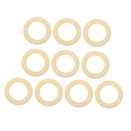 OSALADI 10 Stück Teiliges Naturbelassene Holzringe Unbemalte Holzkreise für DIY Schmuckherstellung Makramee Blumenarrangements Vielseitige Holzbügel für Bastelprojekte OSALADI 10 Stück Teiliges Naturbelassene Holzringe Unbemalte Holzkreise für DIY Schmuckherstellung Makramee Blumenarrangements Vielseitige Holzbügel für Bastelprojekte von OSALADI