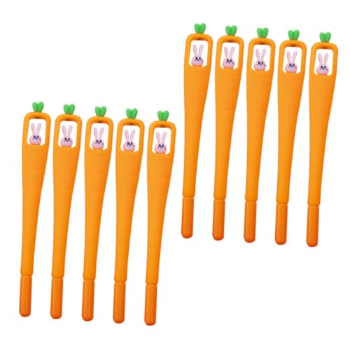 OSALADI 10 Stück Teiliges Niedliche Karotten Hasen Signatur Roller Pen Lustiger Stabiler Kugelschreiber für Schule für Schüler Praktische Schreibwaren OSALADI 10 Stück Teiliges Niedliche Karotten Hasen Signatur Roller Pen Lustiger Stabiler Kugelschreiber für Schule für Schüler Praktische Schreibwaren von OSALADI