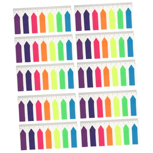 OSALADI 10 Stück Teiliges Pet transparentes Selbstklebendes Index register mit Markierung Wiederbeschreibbare Klebezettel für Notizen Buchmarker und Klassifizierungsaufkleber Leicht OSALADI 10 Stück Teiliges Pet transparentes Selbstklebendes Index register mit Markierung Wiederbeschreibbare Klebezettel für Notizen Buchmarker und Klassifizierungsaufkleber Leicht von OSALADI