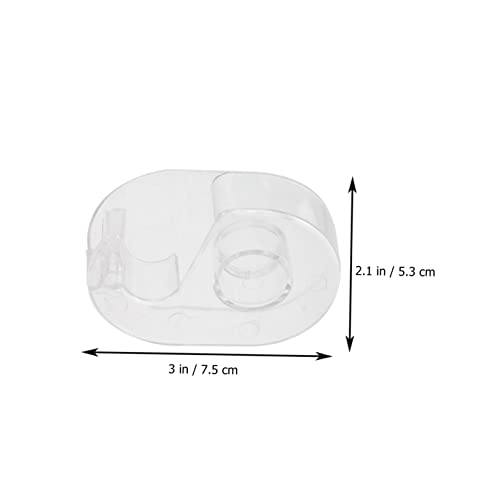 OSALADI 10 Stück Teiliges Transparentes Klebeband abrollgerät mit Scharfem Cutter Kompakter Tisch klebebandspender für Washi Tape Rutschfester Tapehalter für Büro Schule DIY und OSALADI 10 Stück Teiliges Transparentes Klebeband abrollgerät mit Scharfem Cutter Kompakter Tisch klebebandspender für Washi Tape Rutschfester Tapehalter für Büro Schule DIY und von OSALADI