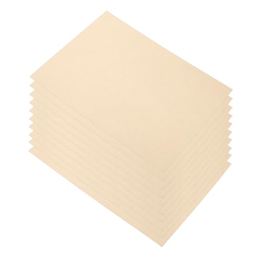 OSALADI 10 Stück Teiliges Vintage Schreibpapier aus Antikem Pergamentpapier Langlebig und Farbecht für Kreative Notizen Rituale und Geschenkpapier Naturfarbenes Tonpapier für Vielseitige von OSALADI