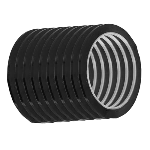 OSALADI 10 Stück Tennisbleiband Nadelstreifenband Dünnes Washi-tape Whiteboard-klebeband Spiegelband Trocken Abwischbares Klebeband Schwarzes Bastelband Black Das Haustier OSALADI 10 Stück Tennisbleiband Nadelstreifenband Dünnes Washi-tape Whiteboard-klebeband Spiegelband Trocken Abwischbares Klebeband Schwarzes Bastelband Black Das Haustier von OSALADI