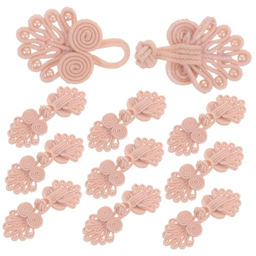 OSALADI 10 Stück Vintage-Knöpfe Tasten Hemden Kleidung Knopf für Strickjacke handgefertigter Perlmuttknopf Stoffknöpfe für das Handwerk Kleiderknöpfe Nylon Rosa OSALADI 10 Stück Vintage-Knöpfe Tasten Hemden Kleidung Knopf für Strickjacke handgefertigter Perlmuttknopf Stoffknöpfe für das Handwerk Kleiderknöpfe Nylon Rosa von OSALADI