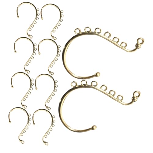 OSALADI 10 Stück antike Haarnadel Schmuck Herstellung Ohrring zurück Reifen Ohrhaken handgefertigtes Ohrringmaterial Haken für DIY-Ohrring Ohrringteile Legierung Golden OSALADI 10 Stück antike Haarnadel Schmuck Herstellung Ohrring zurück Reifen Ohrhaken handgefertigtes Ohrringmaterial Haken für DIY-Ohrring Ohrringteile Legierung Golden von OSALADI