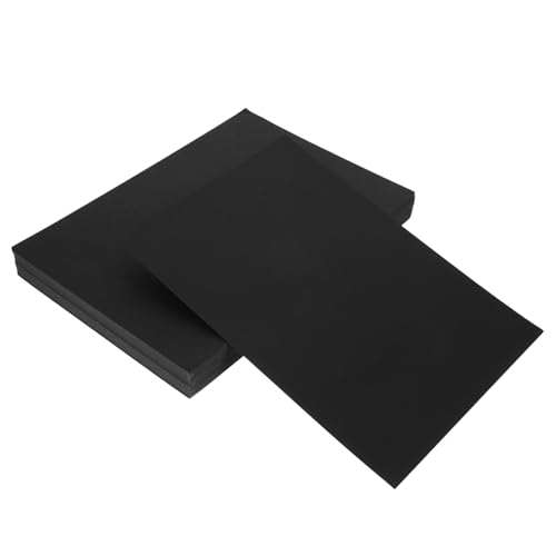 OSALADI 100 Blatt Dokumentenbindemappen Teiliges Schwarze Papierumschläge mit Lederoptik Muster Vielseitig Verwendbar für Geschäftsdokumente Notizbücher Langlebige Aktenorganisation im OSALADI 100 Blatt Dokumentenbindemappen Teiliges Schwarze Papierumschläge mit Lederoptik Muster Vielseitig Verwendbar für Geschäftsdokumente Notizbücher Langlebige Aktenorganisation im von OSALADI