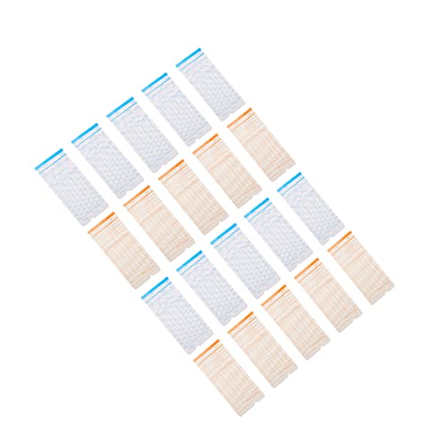 OSALADI 100 Blatt Doppelseitige Stempelkarten für Zeiterfassung Mitarbeiter Anwesenheitskarten aus Robustem Papier für Büro Lager und Werkstatt mit Praktischer Langlebiger Verarbeitung OSALADI 100 Blatt Doppelseitige Stempelkarten für Zeiterfassung Mitarbeiter Anwesenheitskarten aus Robustem Papier für Büro Lager und Werkstatt mit Praktischer Langlebiger Verarbeitung von OSALADI