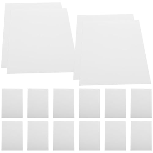 OSALADI 100 Blatt Drucker Fotopapier Bilddruckerpapier Druckerpapier in Fotoqualität Hochglanzpapier Fotodruckpapier Fotopapier Glänzend Fotodruckerpapier Bildpapier Weiß von OSALADI