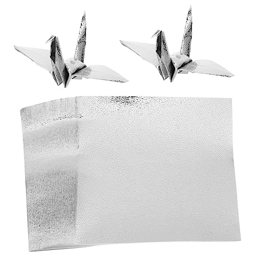 OSALADI 100 Blatt Einseitiges Quadratisches Origami Papier Perlmuttfarben Faltpapier für DIY Bastelarbeiten Langlebiges Handwerksmaterial für Kraniche Herzen und Scrapbooking OSALADI 100 Blatt Einseitiges Quadratisches Origami Papier Perlmuttfarben Faltpapier für DIY Bastelarbeiten Langlebiges Handwerksmaterial für Kraniche Herzen und Scrapbooking von OSALADI