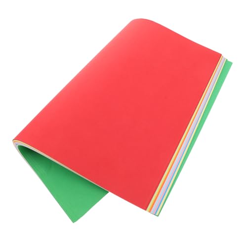 OSALADI 100 Blatt Farbiges, A3, Mehrfarbig, Origami-blätter, Konstruktionspapier Für Die Kartenherstellung, Scrapbooking, Kinder, Schule, Büro, Diy-handwerk OSALADI 100 Blatt Farbiges, A3, Mehrfarbig, Origami-blätter, Konstruktionspapier Für Die Kartenherstellung, Scrapbooking, Kinder, Schule, Büro, Diy-handwerk von OSALADI